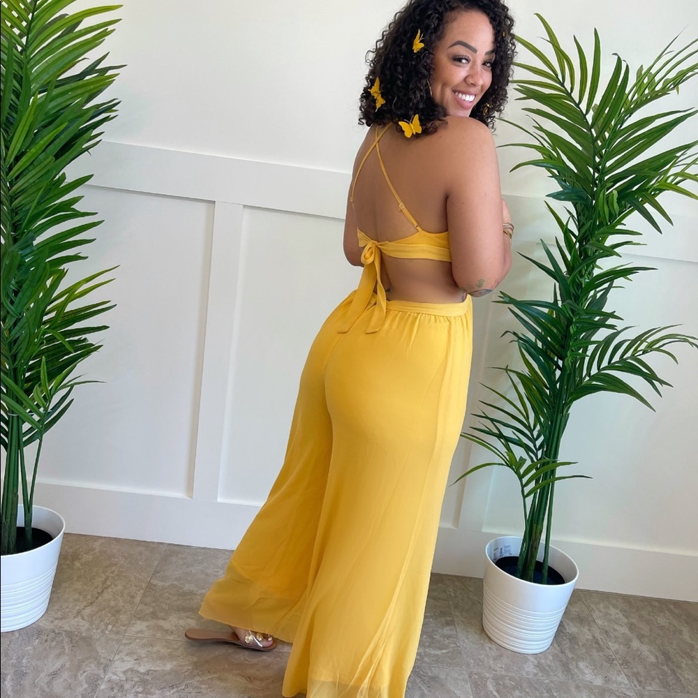 Sun Flower Jumpsuit